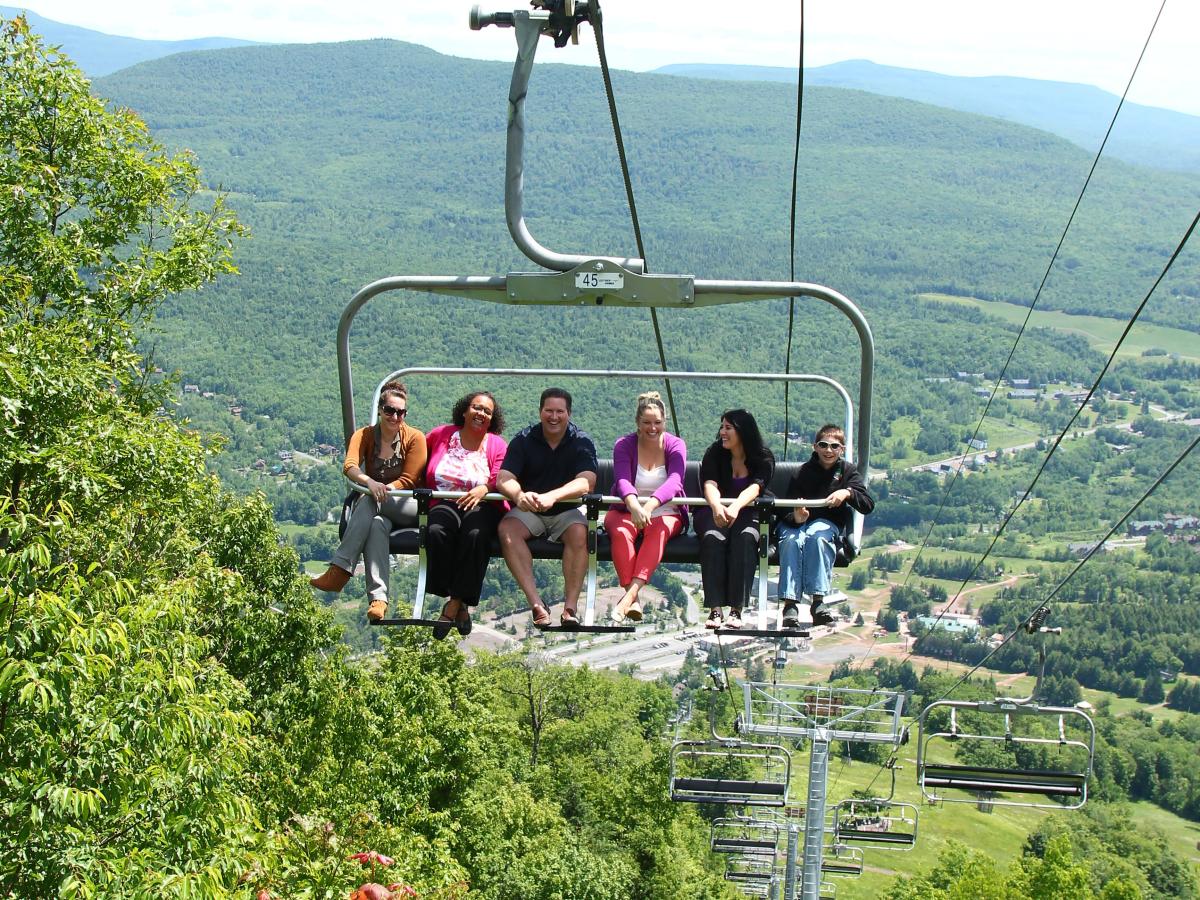 Hunter Mountain Scenic Skyride Great Northern Catskills of Greene County